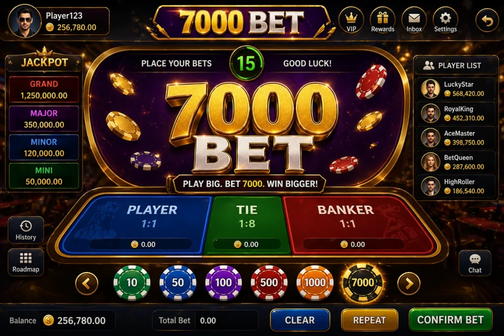 7000 bet
